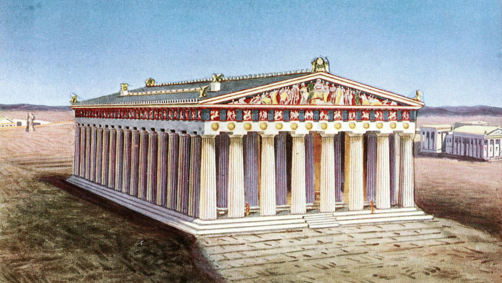 храмы в древней греции