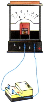Амперметр вольтметр рисунок. Физика 8 класс перышкин вольтметр измерения напряжения. Вольтмер подключённый к источнику тока. Амперметр рис 8 физика. Подключение вольтметра к источнику тока.
