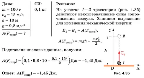 Тело массой 100 г брошено вертикально